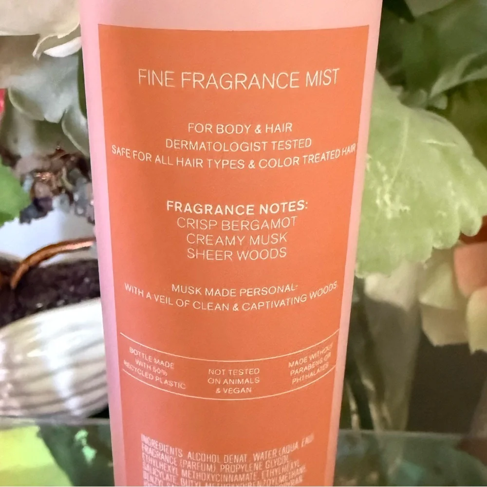 🆕🪷 BATH & BODY WORKS “FRESH MUSK“ FINE FRAGRANCE MIST FOR BODY AND HAIR. NEW.